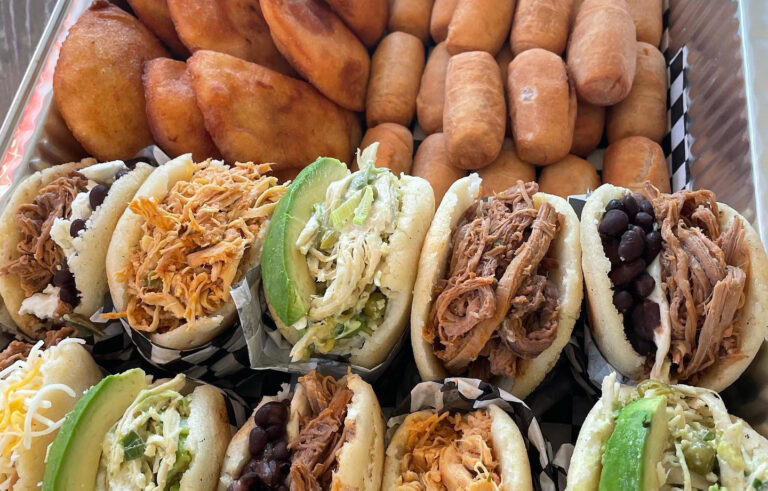 Rich Varietés of Arepas an fingerfood